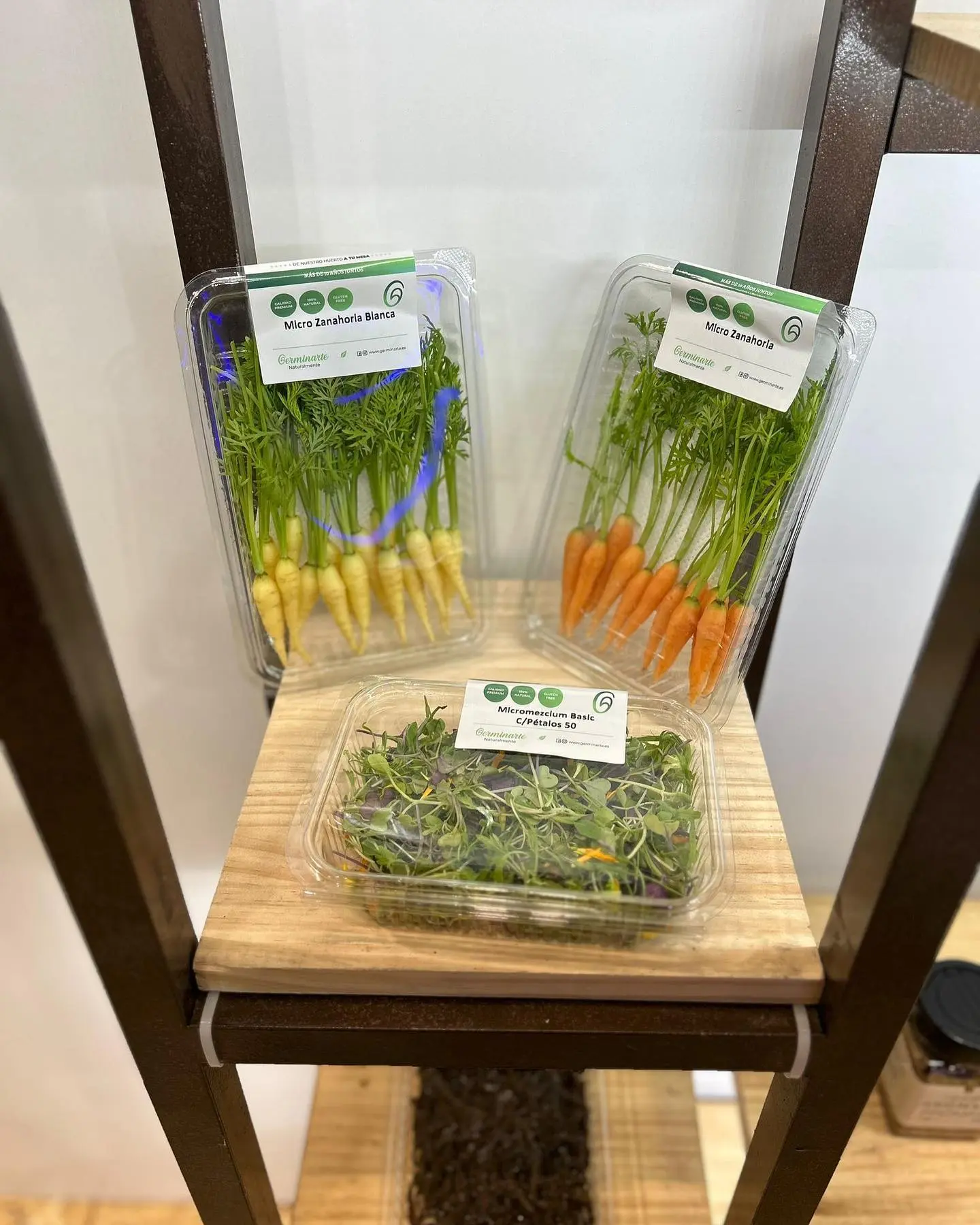 Bandeja de presentación de producto Germinarte