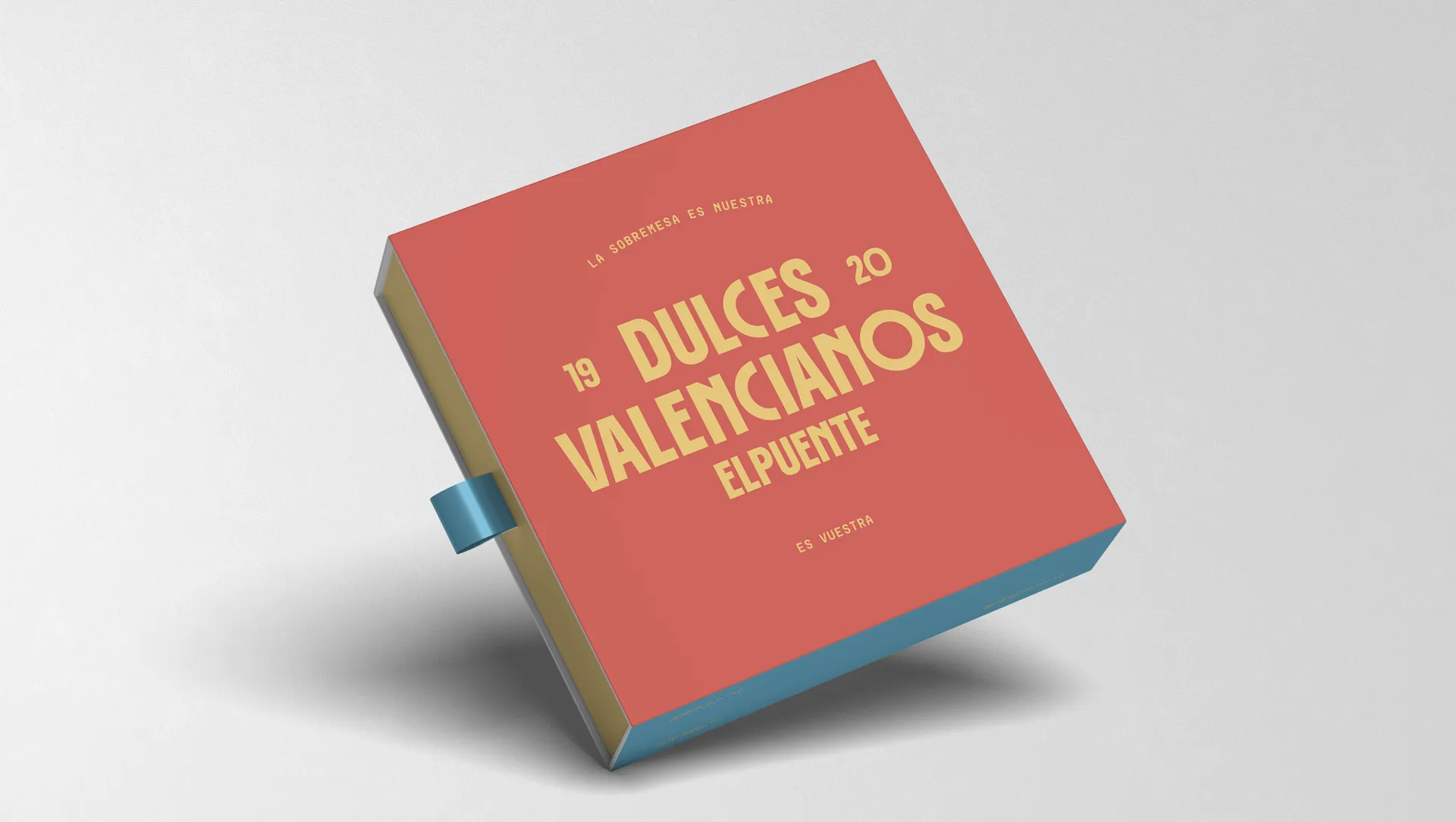 Caja de packaging de El Puente